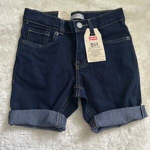 NWT Levi’s Boys Slim 511 Shorts 6 regular